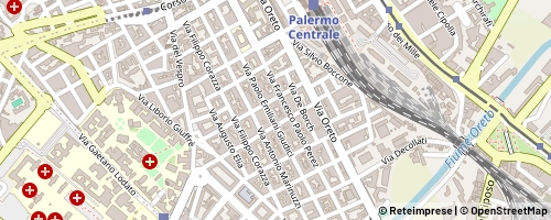 Mappa Palermo