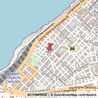 Mappa Via Sant'Anna, 8, 89127 Reggio di Calabria, Reggio di Calabria (Calabria)
