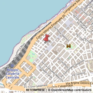 Mappa Via Correttori, 20, 89127 Reggio di Calabria, Reggio di Calabria (Calabria)