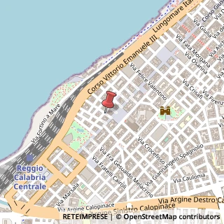 Mappa Via Correttori, 1, 89127 Reggio di Calabria, Reggio di Calabria (Calabria)