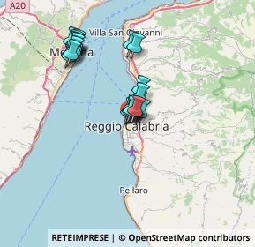 Mappa Via Tommasini, 89127 Reggio di Calabria RC, Italia (6.84368)