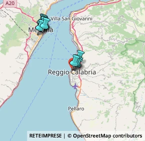 Mappa Via Tommasini, 89127 Reggio di Calabria RC, Italia (8.48231)