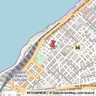 Mappa Via Correttori, 25, 89127 Reggio di Calabria, Reggio di Calabria (Calabria)