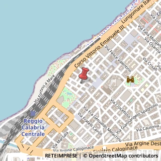 Mappa Via dei Correttori,  16, 89127 Reggio di Calabria, Reggio di Calabria (Calabria)