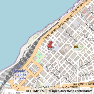 Mappa Via Giuseppe Mazzini, 7/B, 89128 Reggio di Calabria, Reggio di Calabria (Calabria)