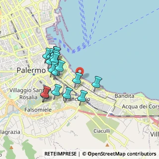 Mappa Ospedale Buccheri La Ferla, 90123 Palermo PA, Italia (1.81)