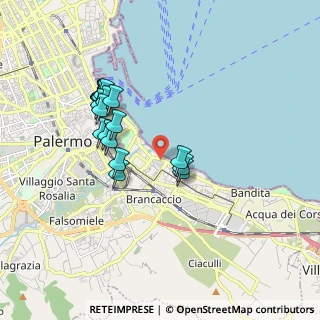 Mappa Ospedale Buccheri La Ferla, 90123 Palermo PA, Italia (1.903)
