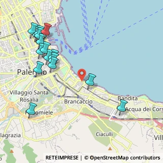 Mappa Ospedale Buccheri La Ferla, 90123 Palermo PA, Italia (2.80688)