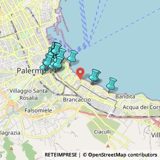 Mappa Ospedale Buccheri La Ferla, 90123 Palermo PA, Italia (1.7845)