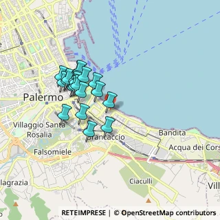 Mappa Ospedale Buccheri La Ferla, 90123 Palermo PA, Italia (1.6835)
