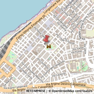 Mappa Via Castello, 11, 89127 Reggio di Calabria, Reggio di Calabria (Calabria)
