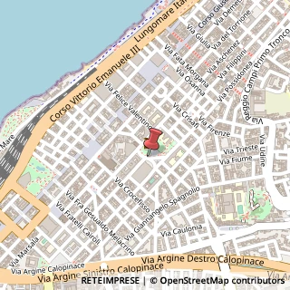 Mappa Via Casalotto S. Brunello, 89127 Reggio di Calabria, Reggio di Calabria (Calabria)
