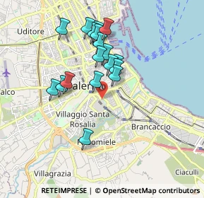 Mappa Oreto-Perez, 90127 Palermo PA, Italia (1.77)
