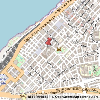 Mappa Via Tommaso Campanella, 57, 89127 Reggio di Calabria, Reggio di Calabria (Calabria)