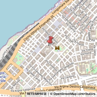 Mappa Via Castello, 4, 89127 Reggio di Calabria, Reggio di Calabria (Calabria)