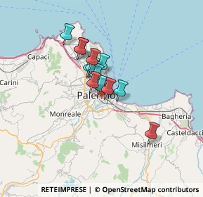 Mappa 90127 Palermo PA, Italia (4.92769)