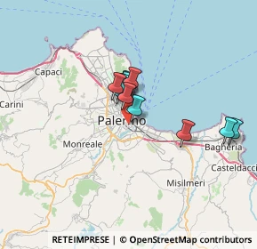 Mappa 90127 Palermo PA, Italia (5.30909)