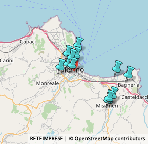 Mappa 90127 Palermo PA, Italia (6.16)