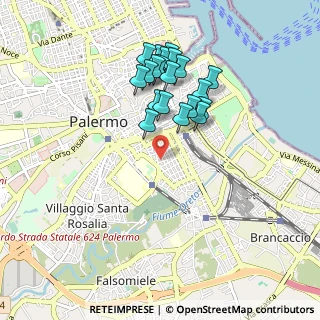 Mappa 90127 Palermo PA, Italia (0.944)