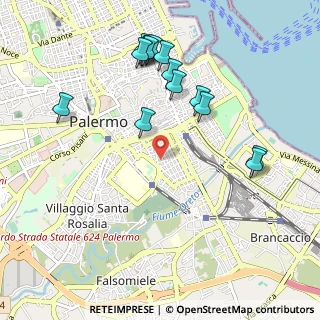 Mappa 90127 Palermo PA, Italia (1.20143)