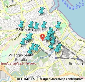 Mappa 90127 Palermo PA, Italia (0.756)