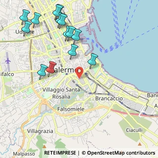 Mappa 90127 Palermo PA, Italia (2.91071)