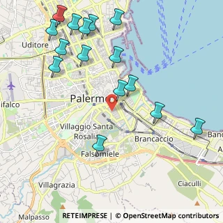 Mappa 90127 Palermo PA, Italia (2.74133)