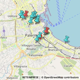Mappa 90127 Palermo PA, Italia (2.01938)