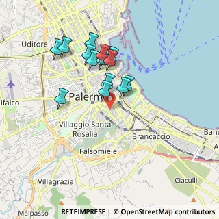 Mappa 90127 Palermo PA, Italia (1.79429)