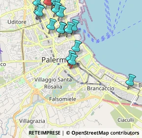 Mappa 90127 Palermo PA, Italia (2.62412)