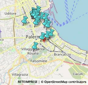 Mappa 90127 Palermo PA, Italia (1.947)
