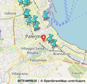 Mappa 90127 Palermo PA, Italia (2.43583)