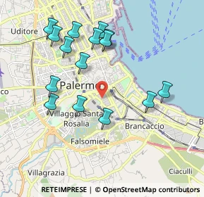 Mappa 90127 Palermo PA, Italia (2.21467)