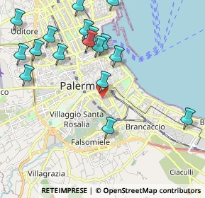 Mappa 90127 Palermo PA, Italia (2.69941)