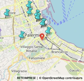 Mappa 90127 Palermo PA, Italia (2.46273)