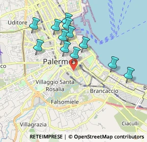 Mappa 90127 Palermo PA, Italia (2.03583)