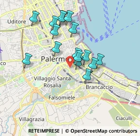 Mappa 90127 Palermo PA, Italia (1.77063)