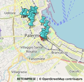 Mappa 90127 Palermo PA, Italia (2.01333)