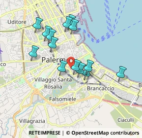 Mappa 90127 Palermo PA, Italia (1.79857)