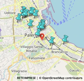 Mappa 90127 Palermo PA, Italia (2.04294)