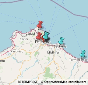 Mappa 90127 Palermo PA, Italia (43.85667)
