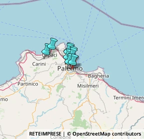 Mappa 90127 Palermo PA, Italia (12.59727)