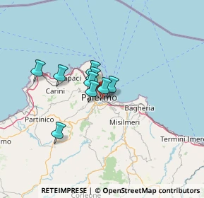 Mappa 90127 Palermo PA, Italia (17.13)