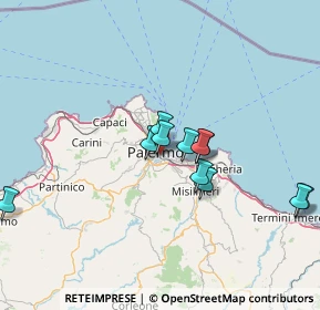 Mappa 90127 Palermo PA, Italia (14.07636)