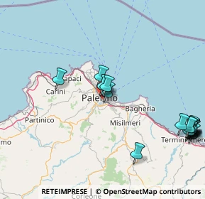 Mappa 90127 Palermo PA, Italia (22.12)