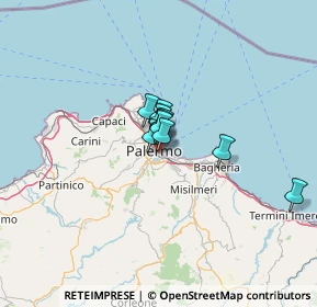 Mappa 90127 Palermo PA, Italia (12.46636)