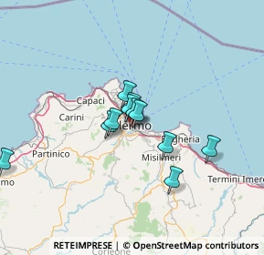 Mappa 90127 Palermo PA, Italia (10.56909)