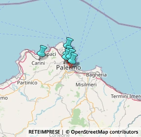 Mappa 90127 Palermo PA, Italia (33.983)