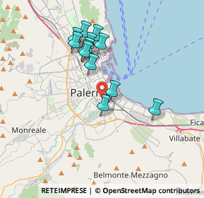 Mappa 90127 Palermo PA, Italia (3.59462)