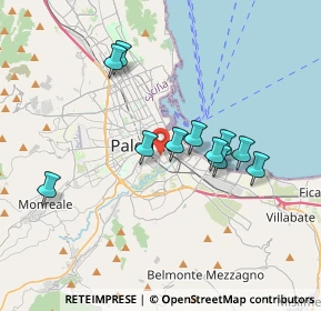 Mappa 90127 Palermo PA, Italia (3.54091)